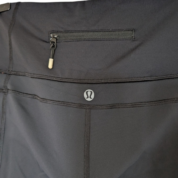 Lululemon Run: Spirit Tight II Black Leggings Mid Rise Rel: 2/2012 Women's 6 - Picture 6 of 12